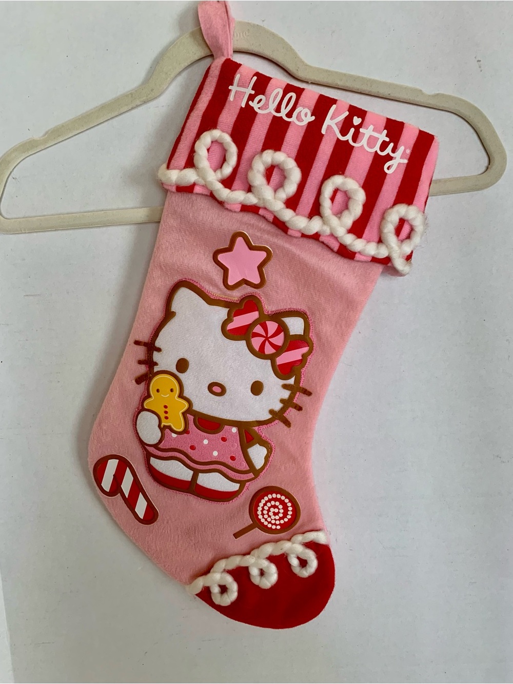 Hello Kitty Candy Cane House Pink Christmas Stocking
Kurt S. Adler